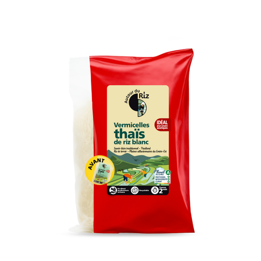 Vermicelles au riz thaï blanc bio - 1